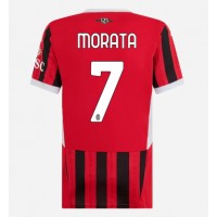 AC Milan Alvaro Morata #7 Replika Hemmatröja Dam 2024-25 Kortärmad